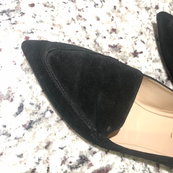 M. Gemi Italian Designer Handmade Suede Flats - Picture 7 of 8